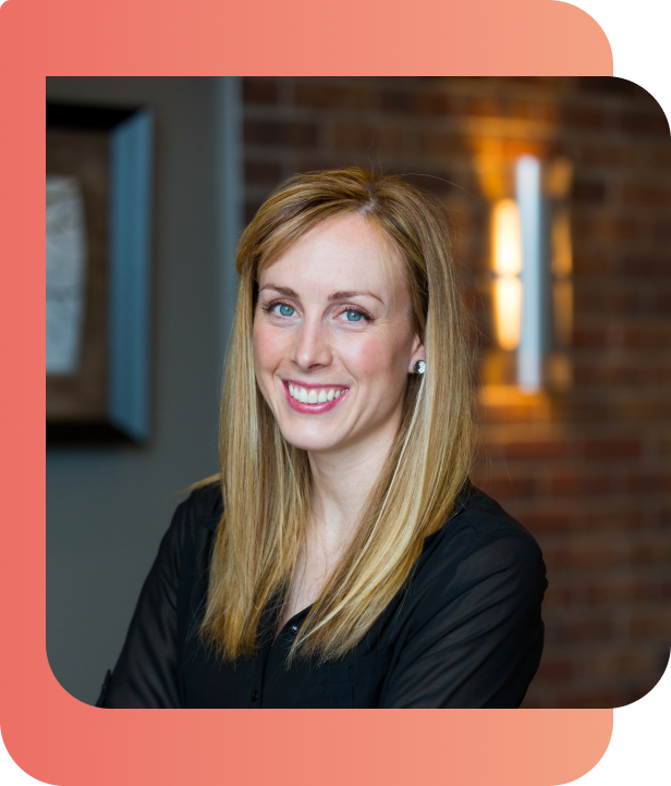 Head shot of Dr. Kelsey Syme smiling